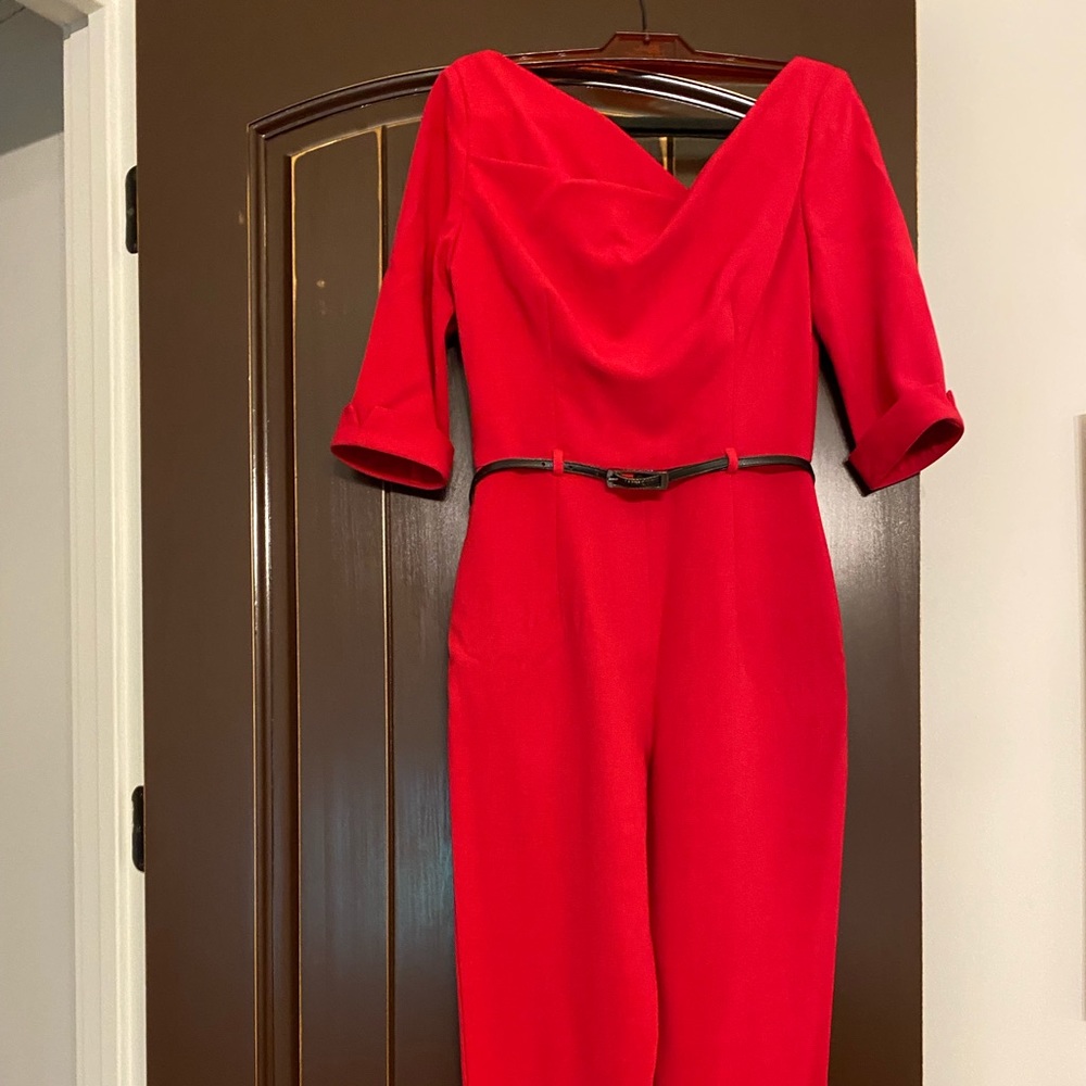 Black Halo jumpsuit